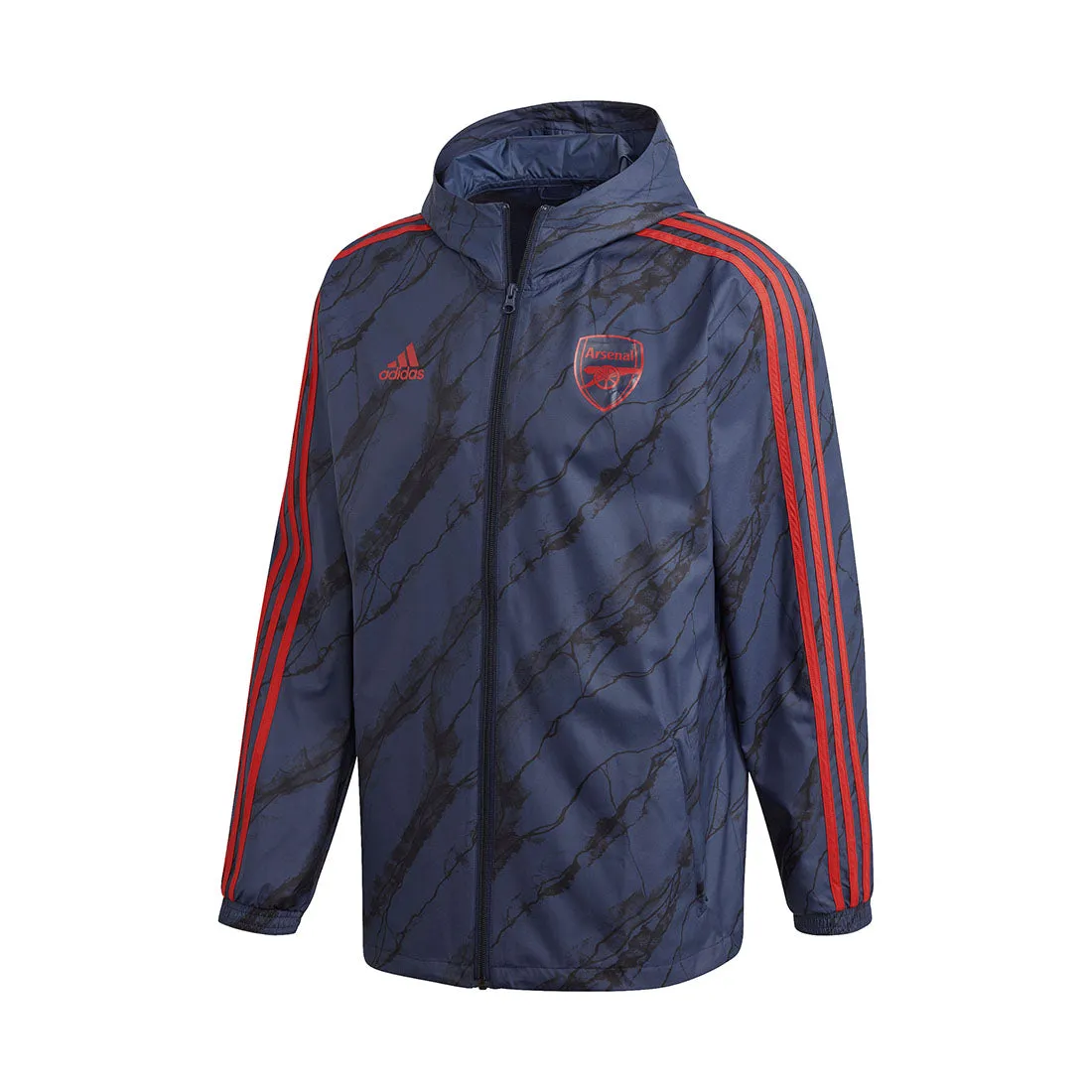 ADIDAS MEN ARSENAL WINDBREAKER JACKET BLUE