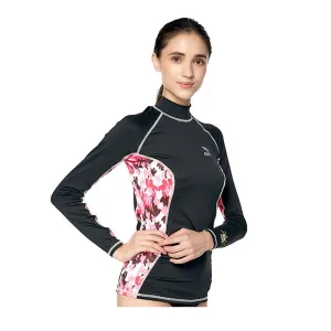 Adult Women Long Sleeve Rash Guard