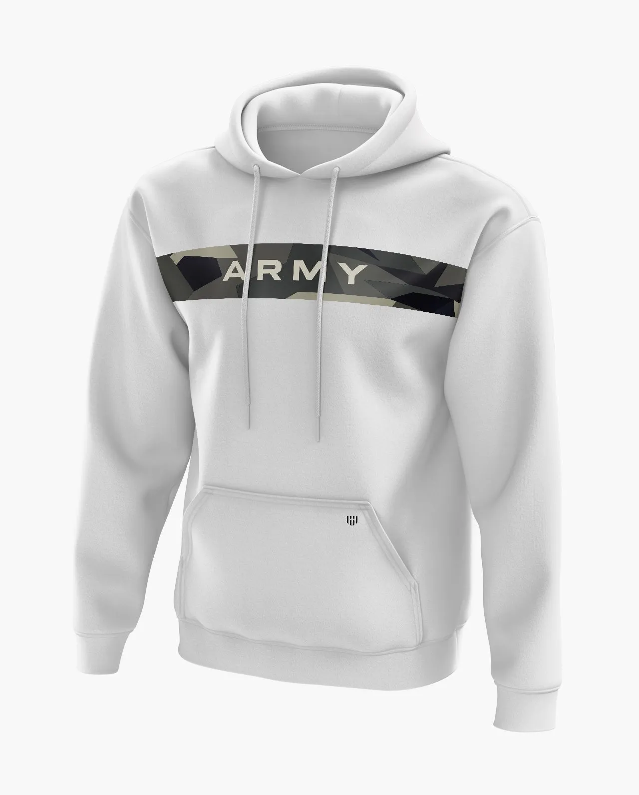 Army Camouflage Snow Soft Premium Hoodie