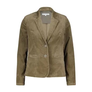 Babs Olive Cords Blazer