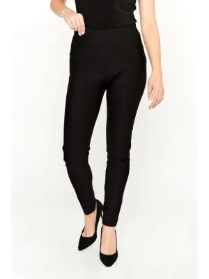 Black Knit Pants Style 233861U.