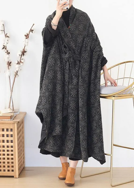 boutique  plus size clothing Jackets & Coats cloak women coats asymmetric wild wool coat