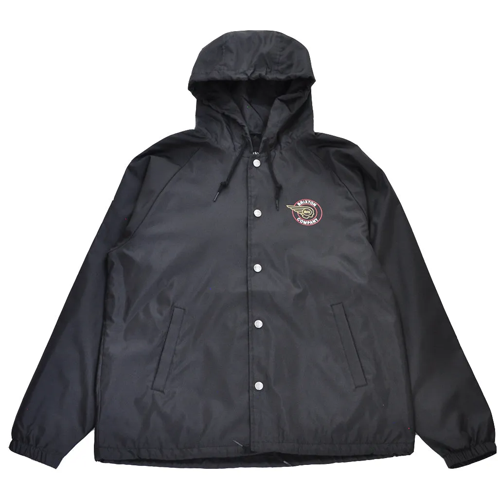 Brixton - Mercury Men's Windbreaker Jacket, Black