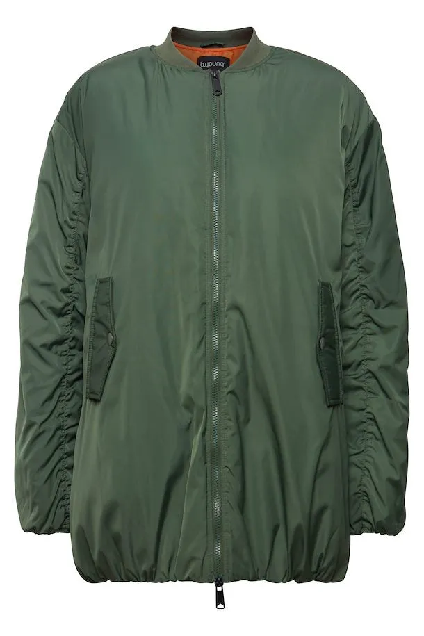 Byoung Bycamini Bomber Coat Cilantro