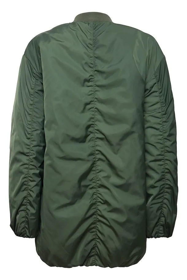 Byoung Bycamini Bomber Coat Cilantro