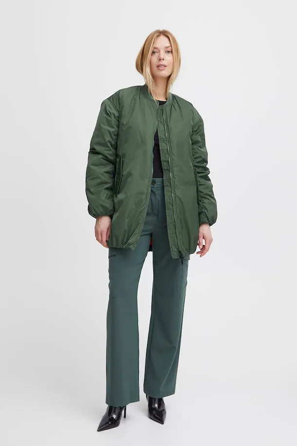 Byoung Bycamini Bomber Coat Cilantro