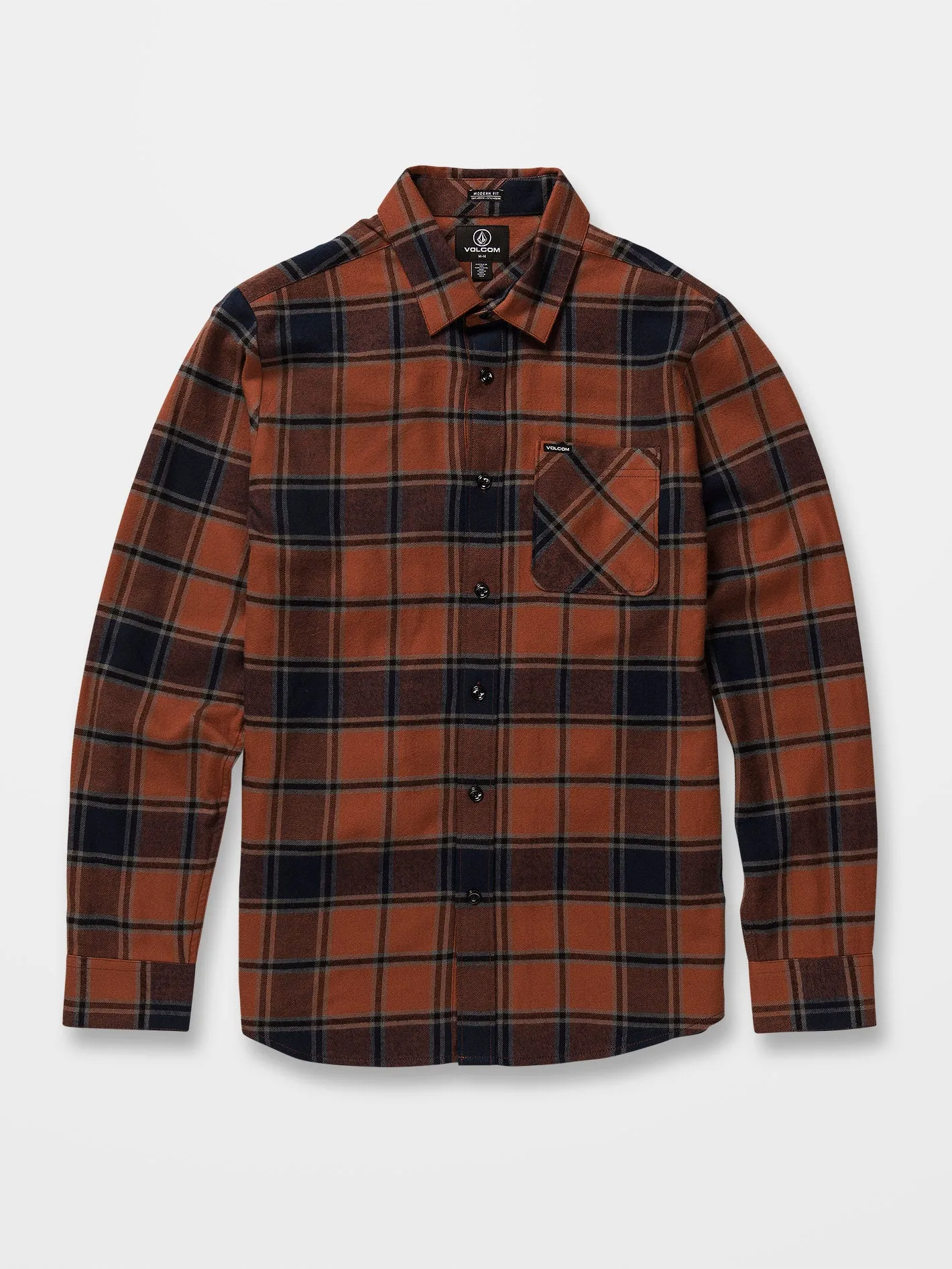 Caden Plaid Shirt - MOCHA