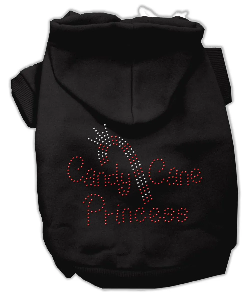 Candy Cane Princess Hoodies Black XXL (18)