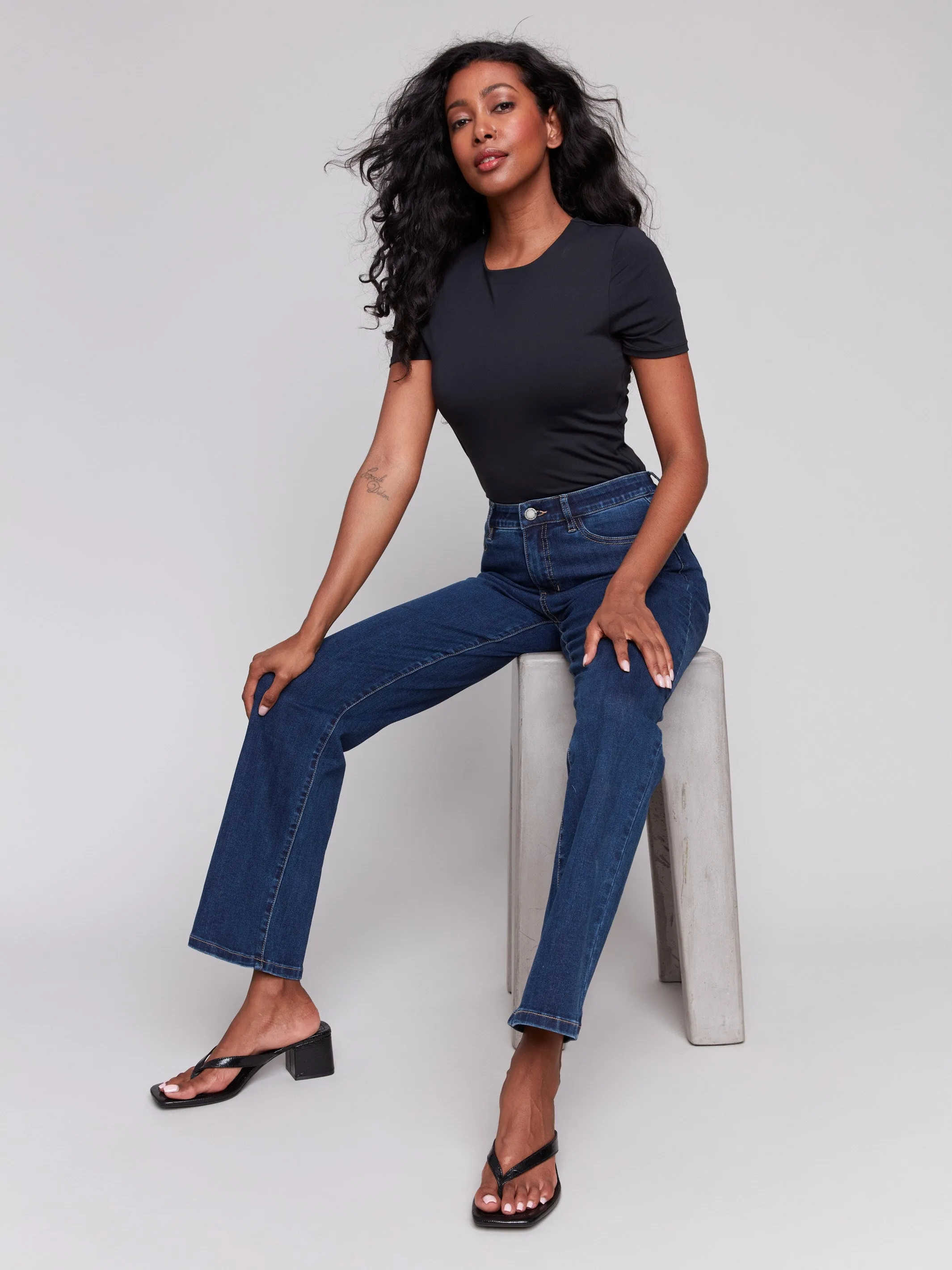 Charlotte Straight Leg Jeans - Indigo