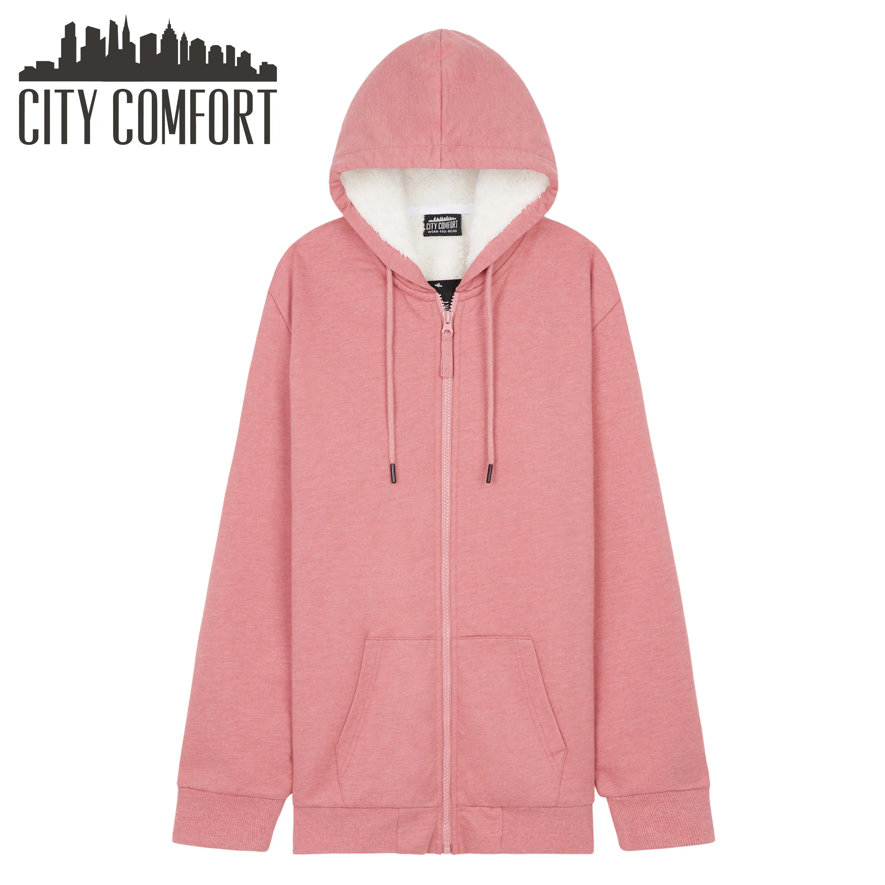 CityComfort Fleece Lined Hoodie for Kids & Teenagers