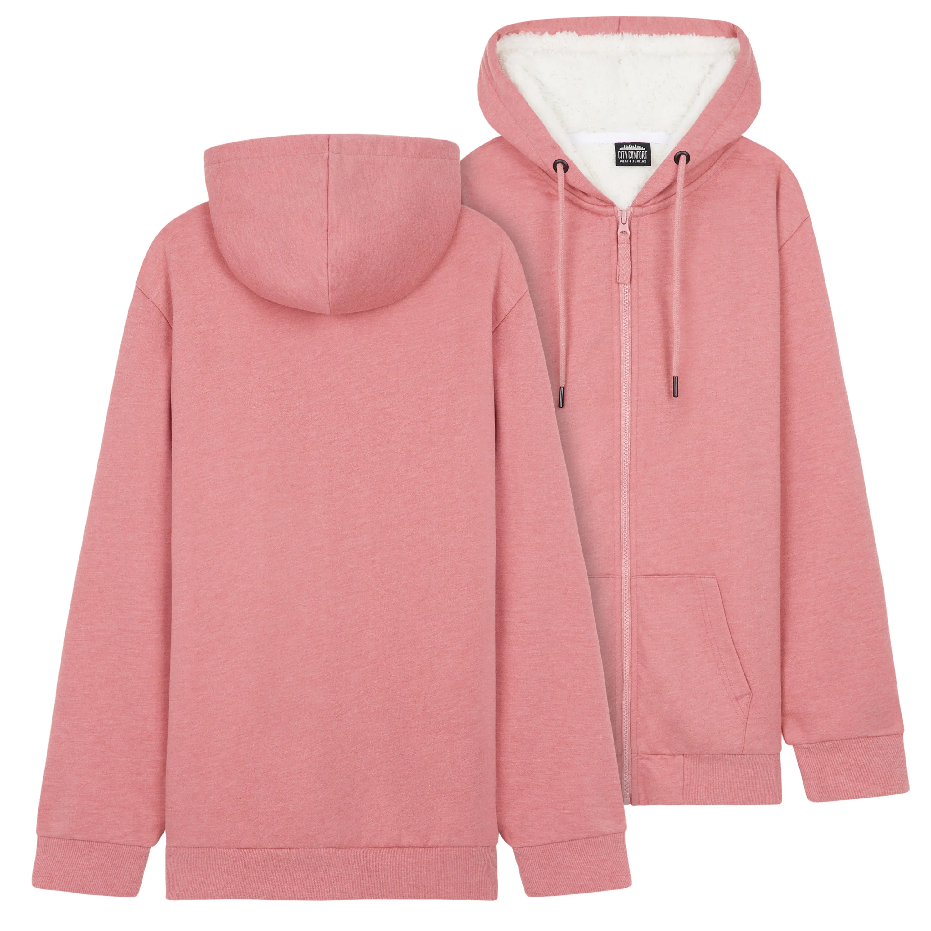 CityComfort Fleece Lined Hoodie for Kids & Teenagers