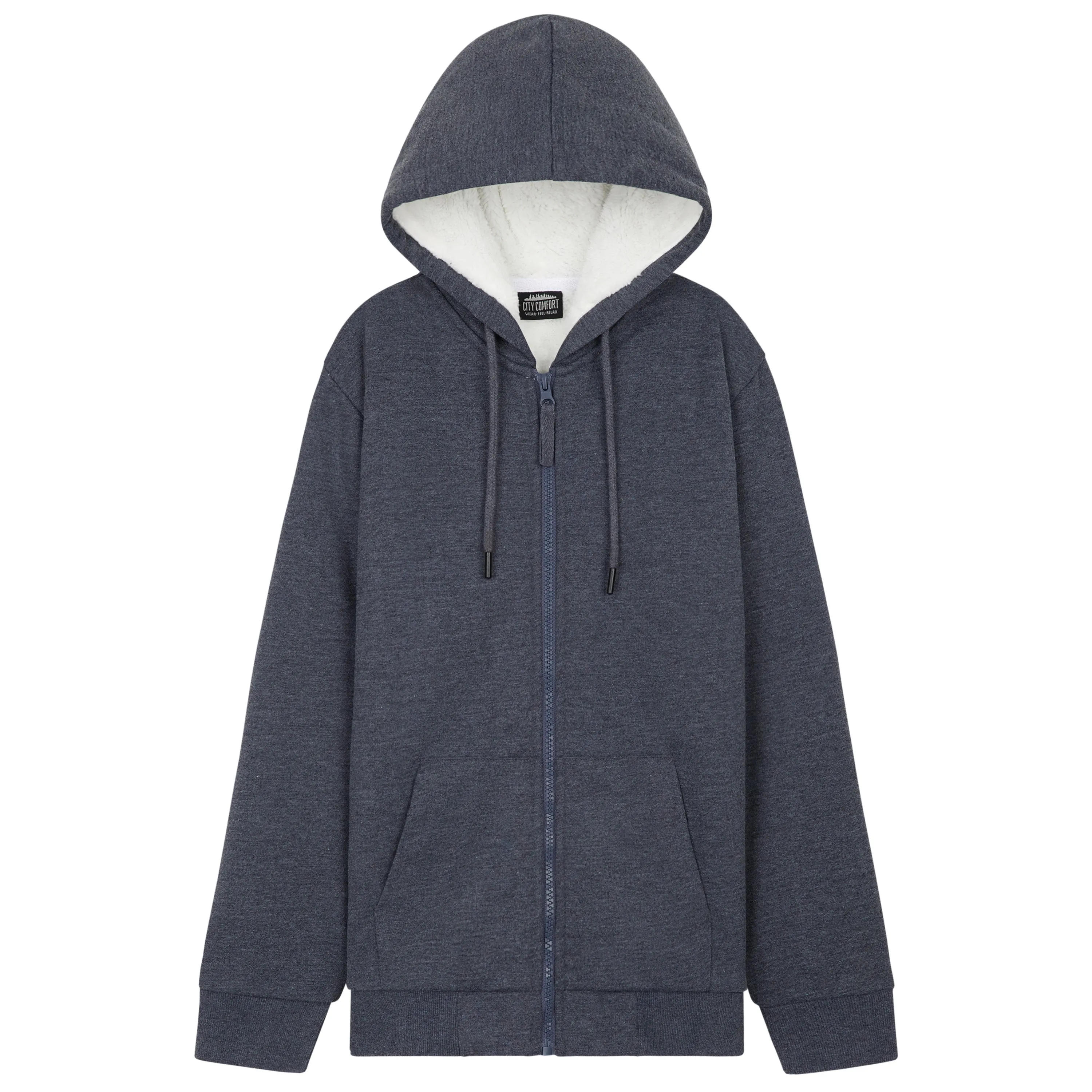 CityComfort Fleece Lined Hoodie for Kids & Teenagers