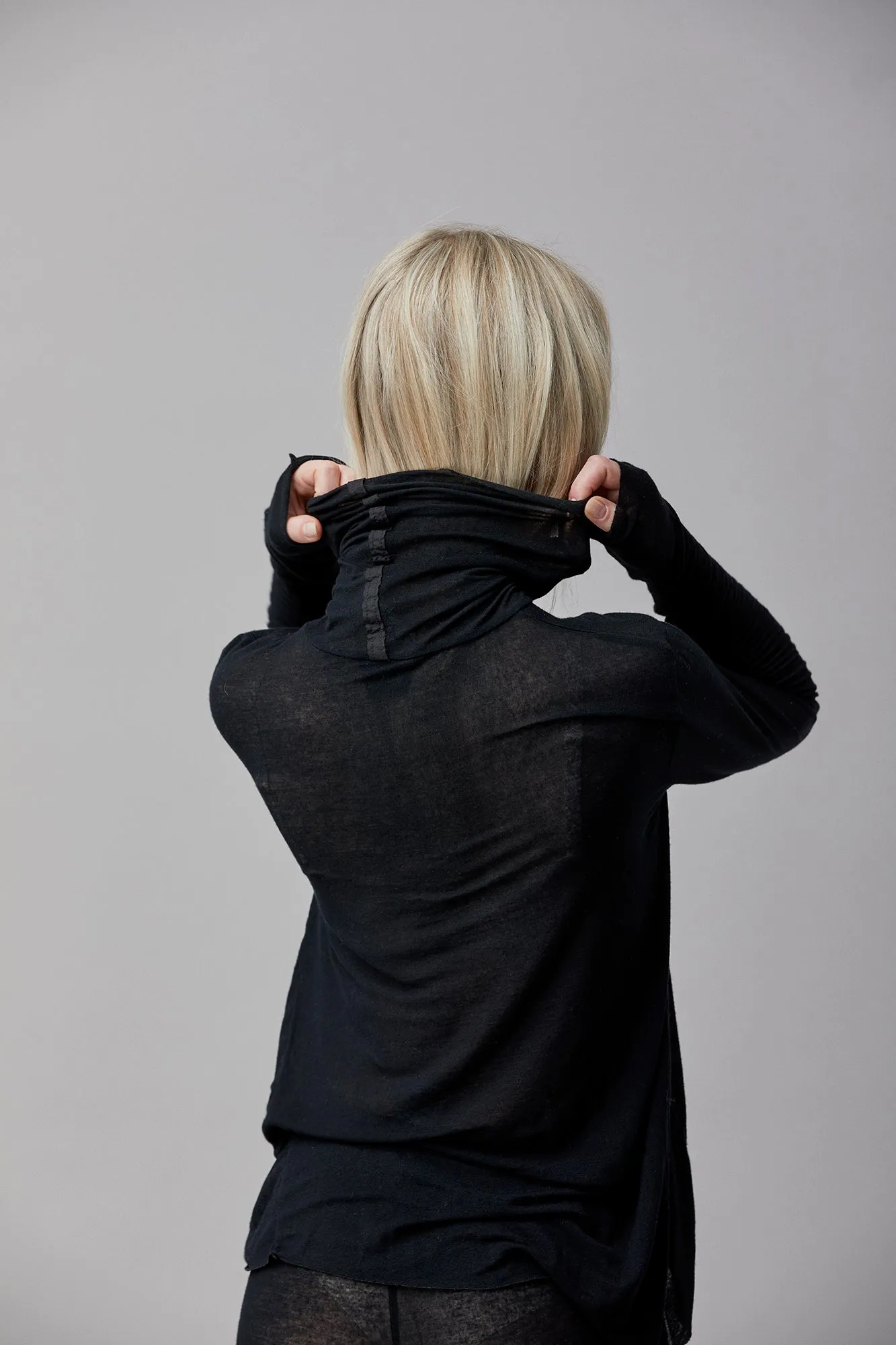 Cotton Cashmere Turtleneck