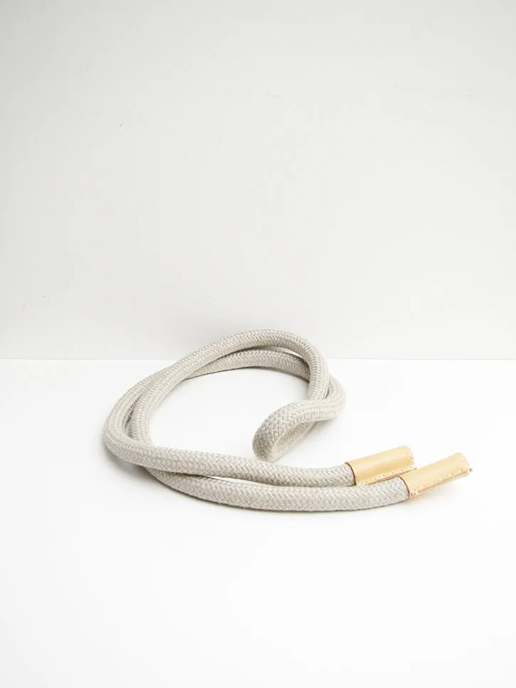 CristaSeya Long Belt w/Leather Detail