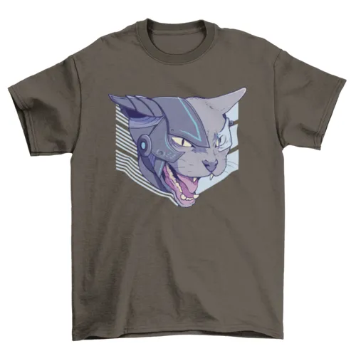 Cybercat Fury Tee