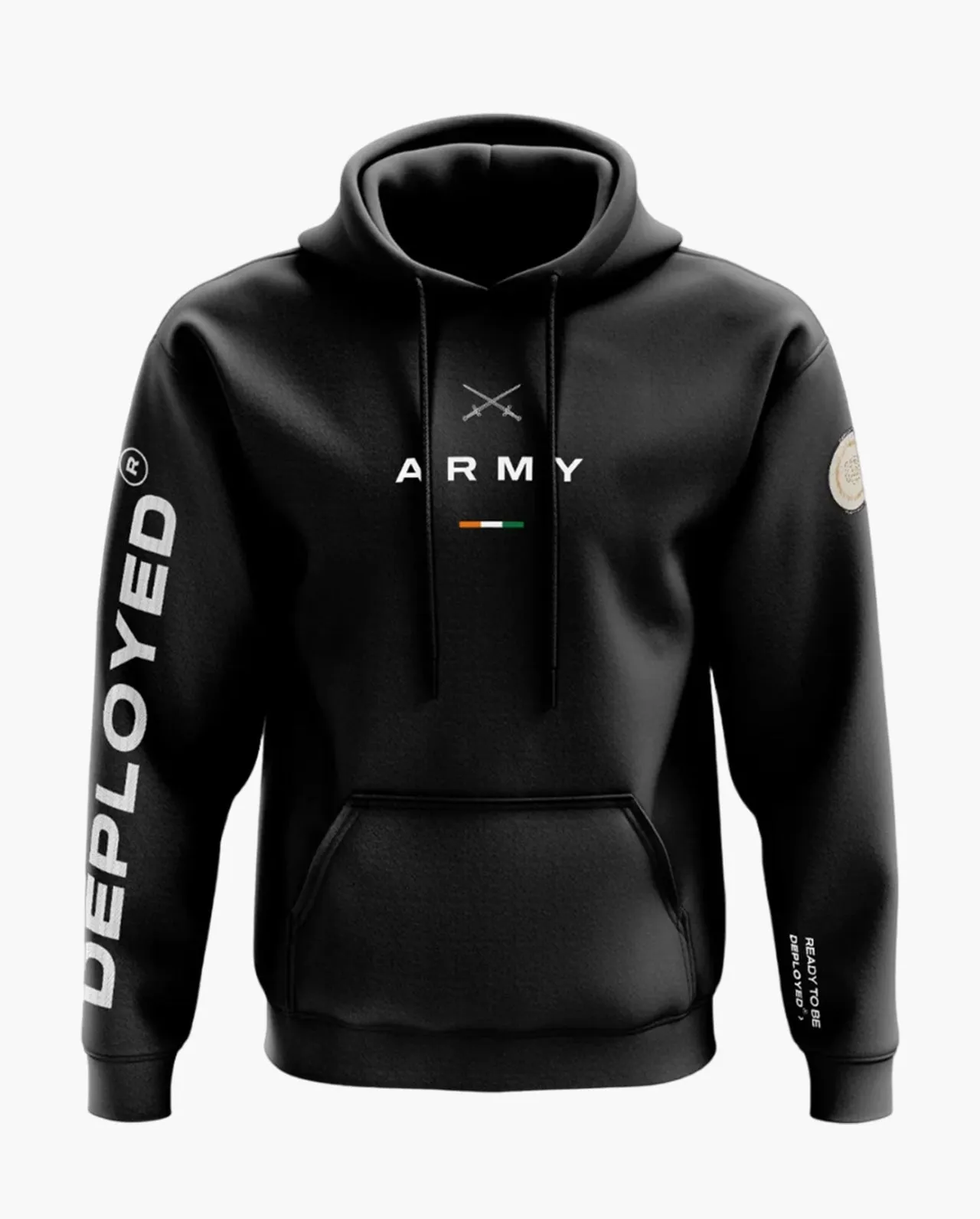 DEPLOYED ARMY Snow Soft Premium Hoodie