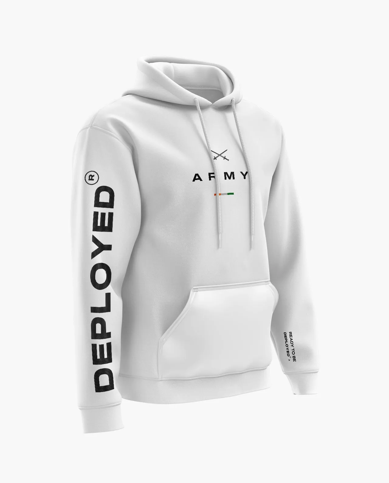 DEPLOYED ARMY Snow Soft Premium Hoodie