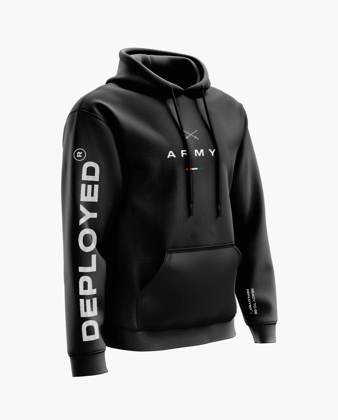 DEPLOYED ARMY Snow Soft Premium Hoodie