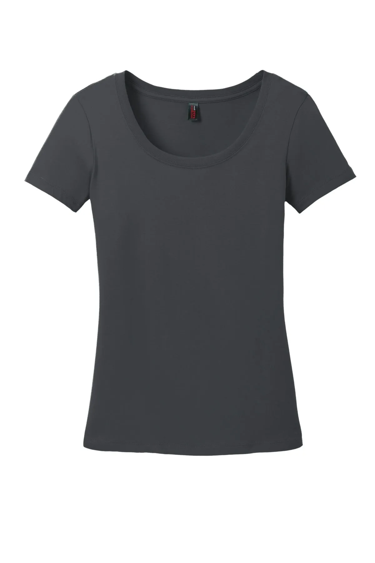 District Women's Perfect Weight Scoop Tee. DM106L