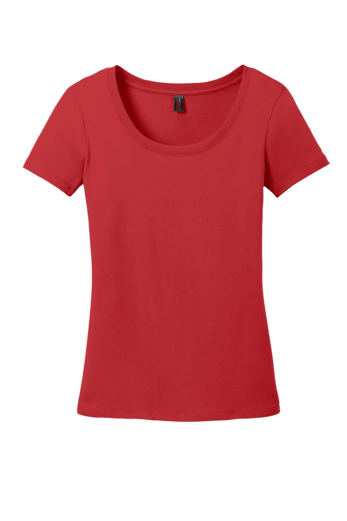 District Women's Perfect Weight Scoop Tee. DM106L