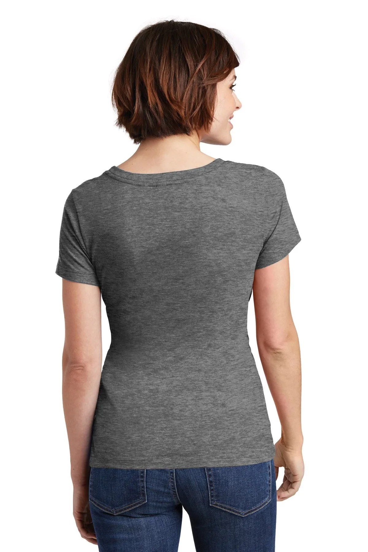 District Women's Perfect Weight Scoop Tee. DM106L