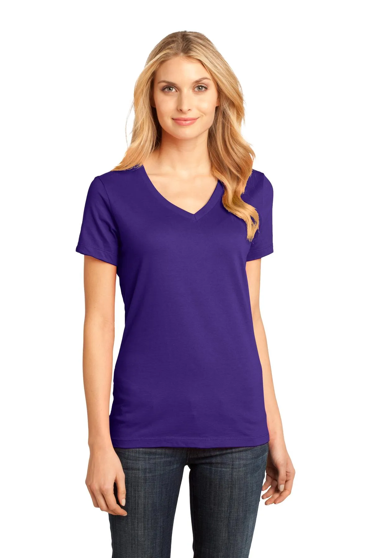 District Women's Perfect Weight V-Neck Tee