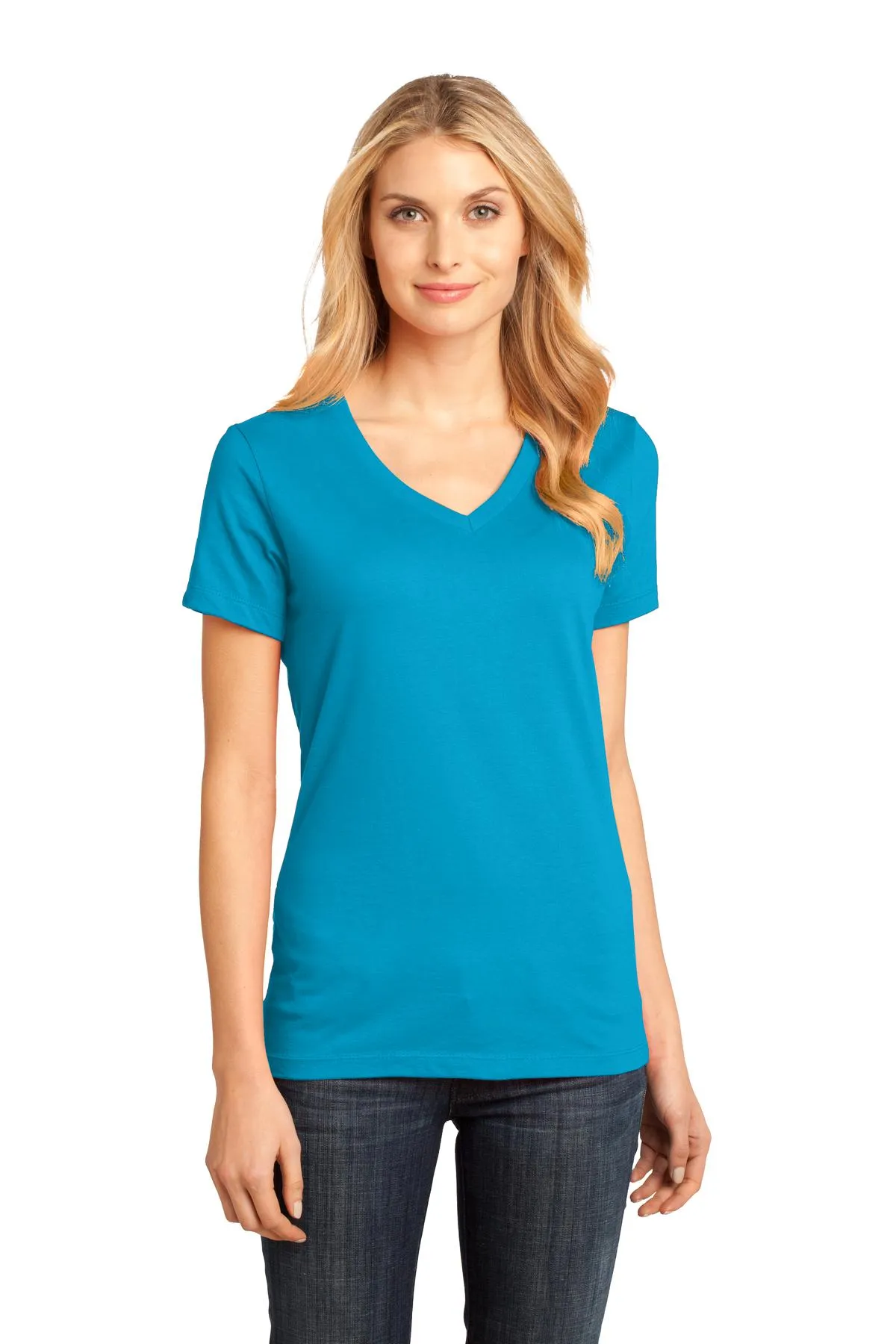 District Women's Perfect Weight V-Neck Tee