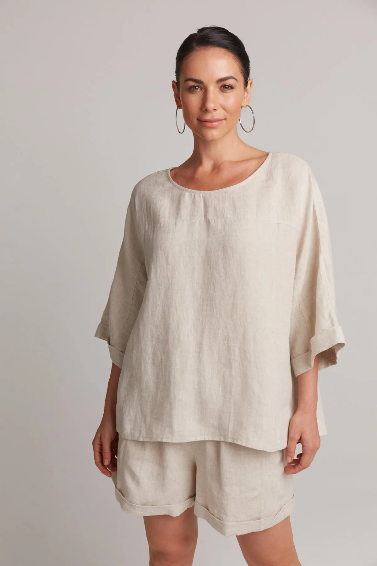 eb&ive - Studio Relaxed Top - Tusk