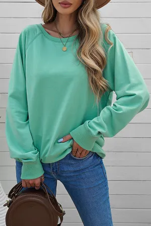 French Terry Pullover Sweatshirt