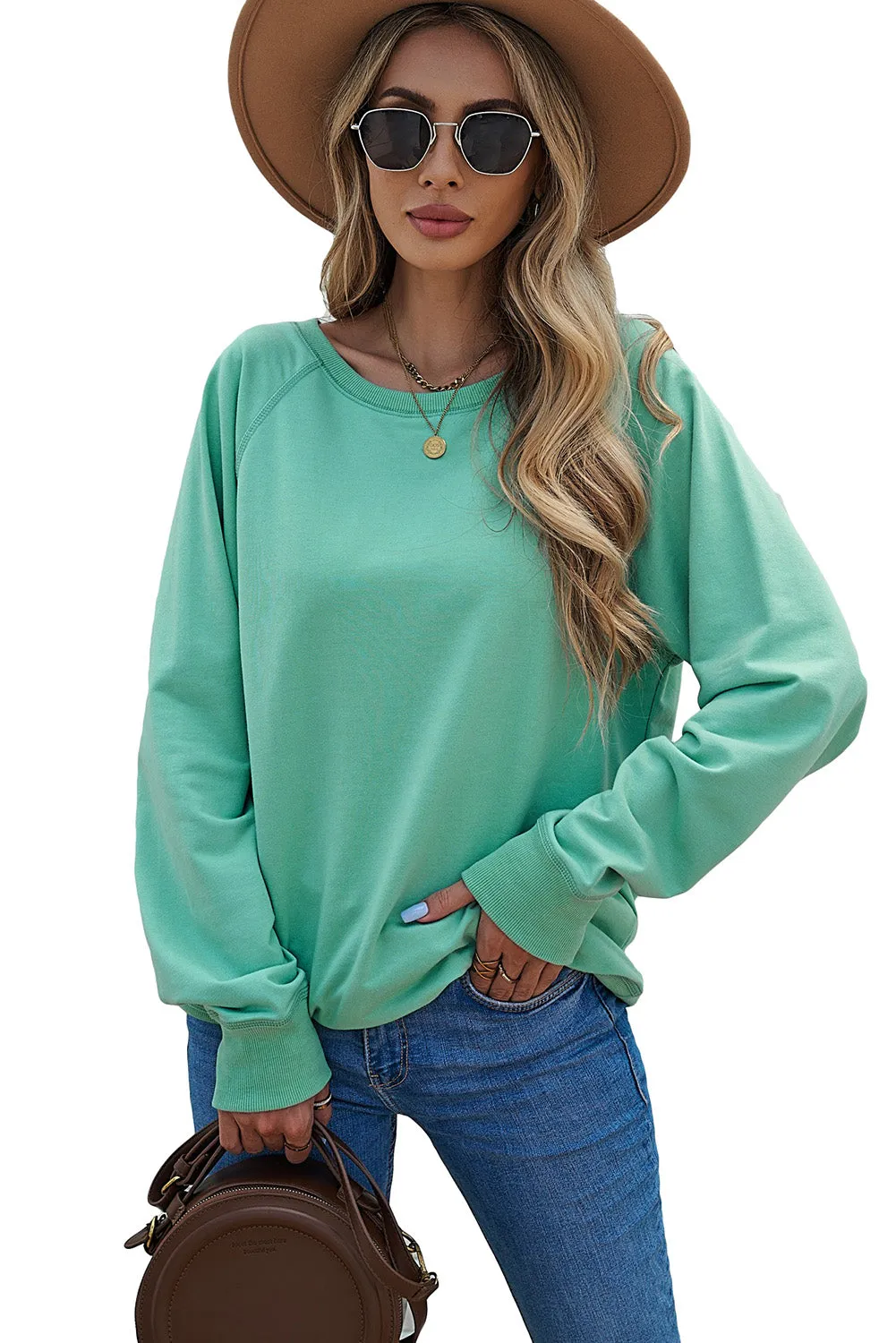 French Terry Pullover Sweatshirt