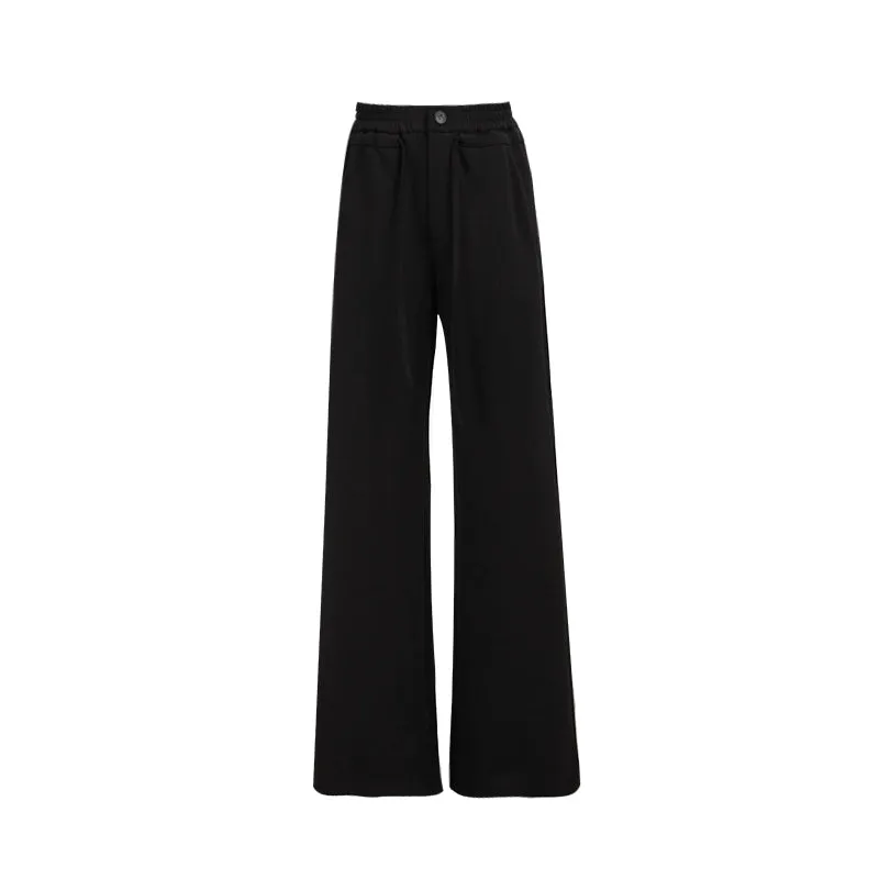 Jayden Velvet Wide-Leg Sweatpants