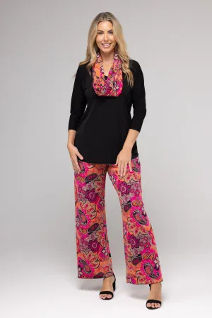 Kuta Wide Leg Jersey Palazzo Pants