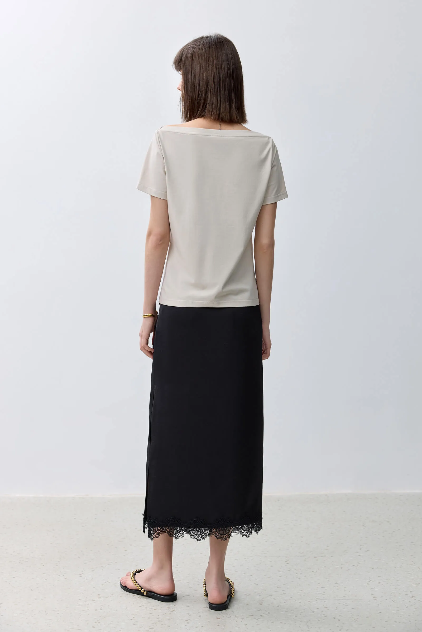 LILY Basic Versatile Short-Sleeve T-Shirt