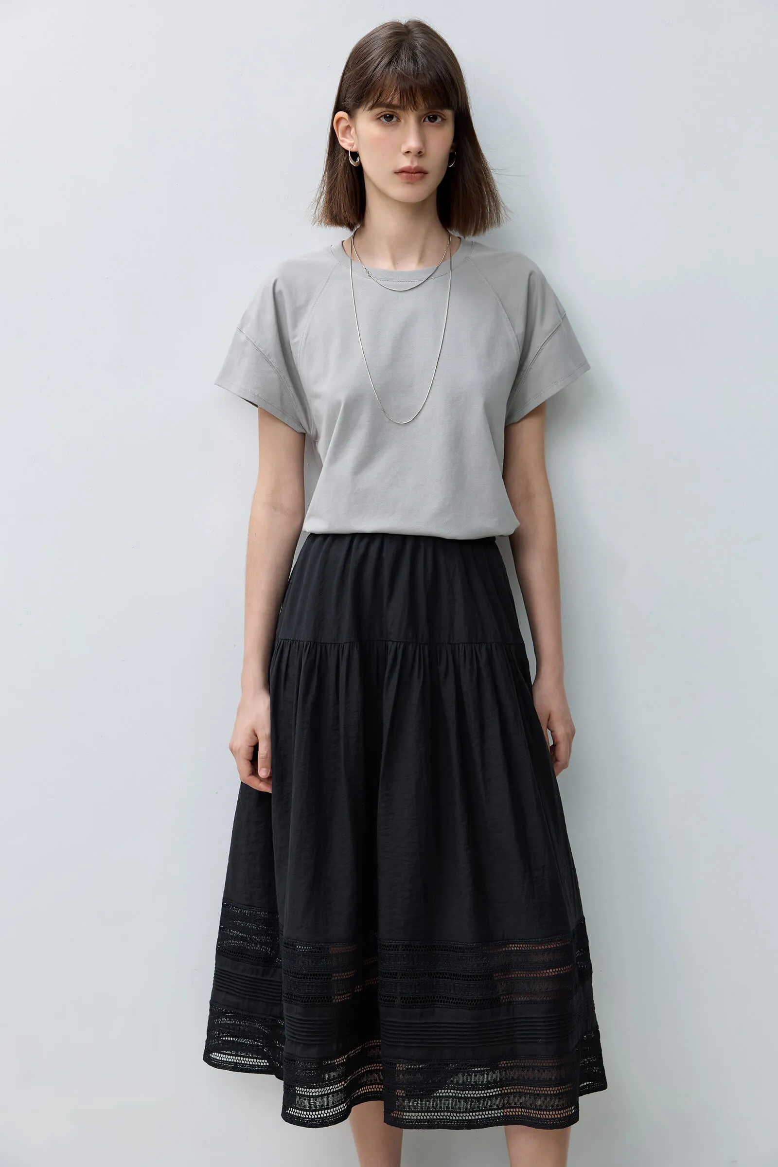 LILY Everyday Basic Versatile Short-Sleeve T-Shirt