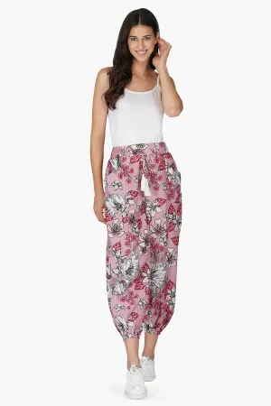 Marsala Floral Pant