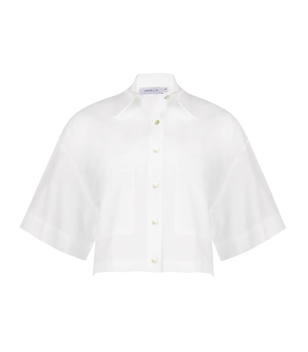 Myrto Cropped Shirt