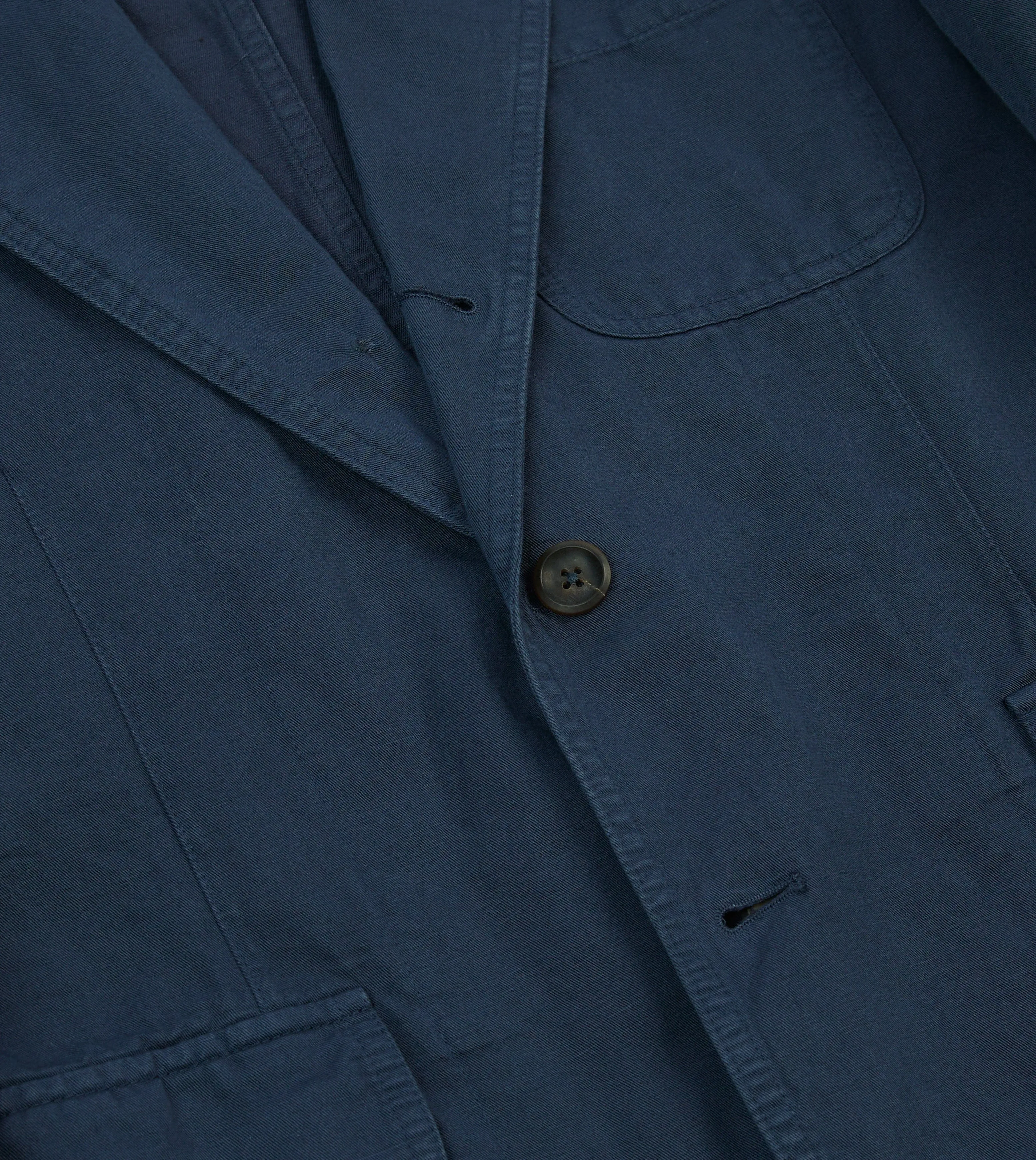 Navy Cotton Linen Games Blazer Mk. I