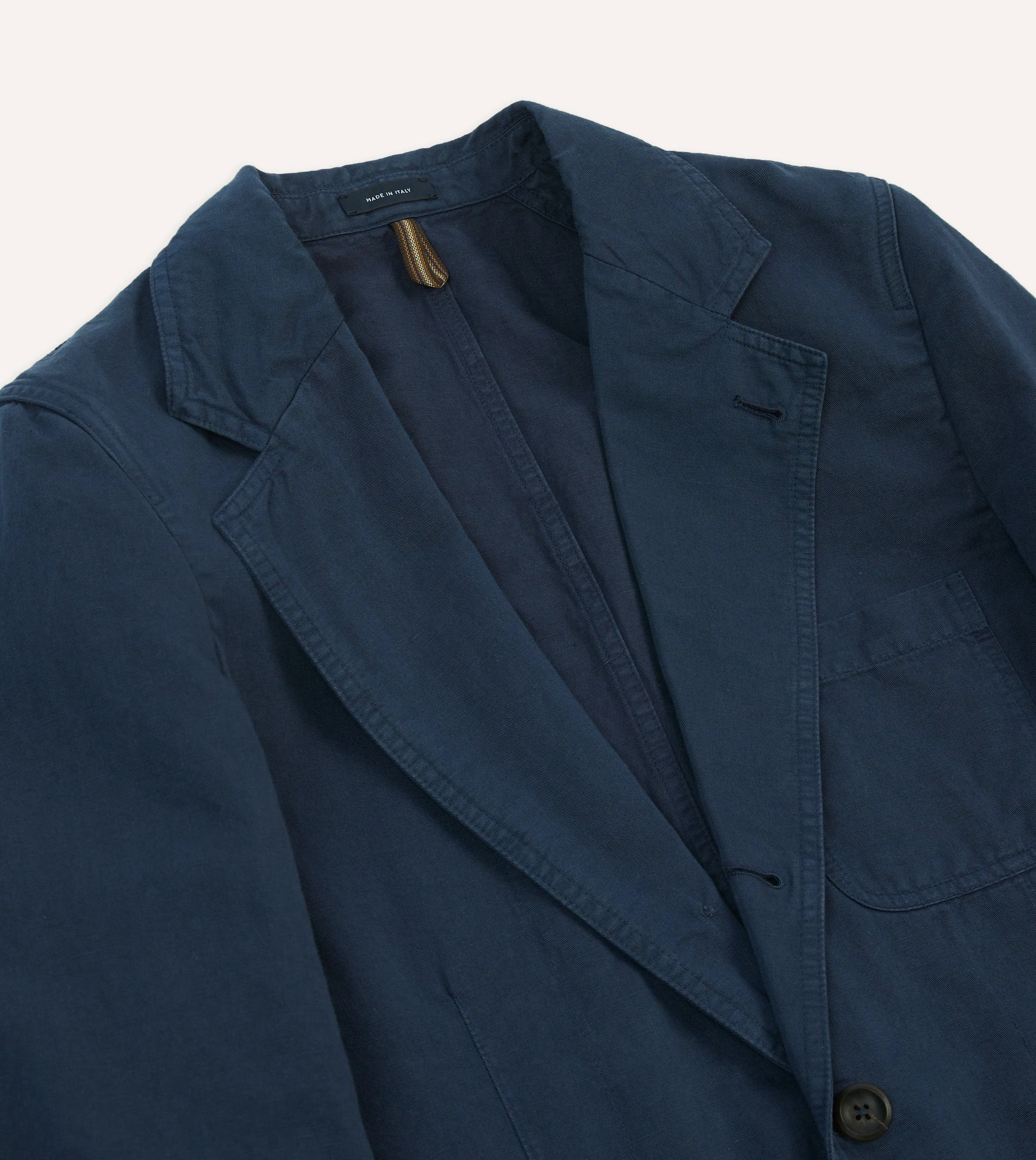 Navy Cotton Linen Games Blazer Mk. I