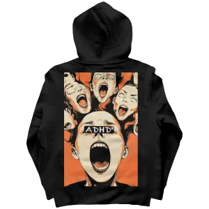 PRDGY ADHD Back Print Hoodie