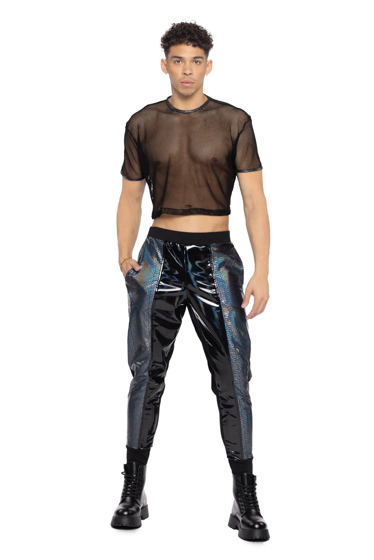 Rave JR153 - Python & PVC Unisex Jogger - J. Valentine