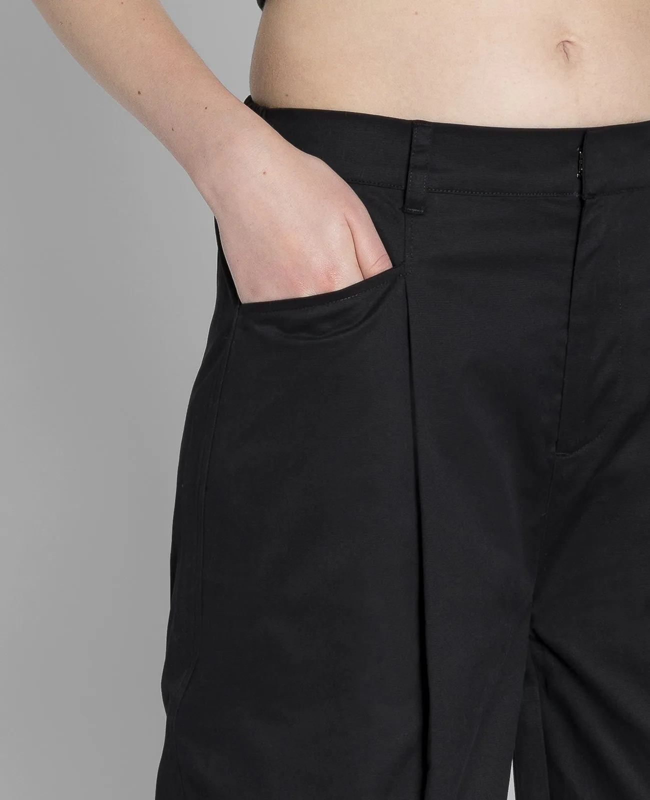 Supima Mid-rise Wide Leg Pants