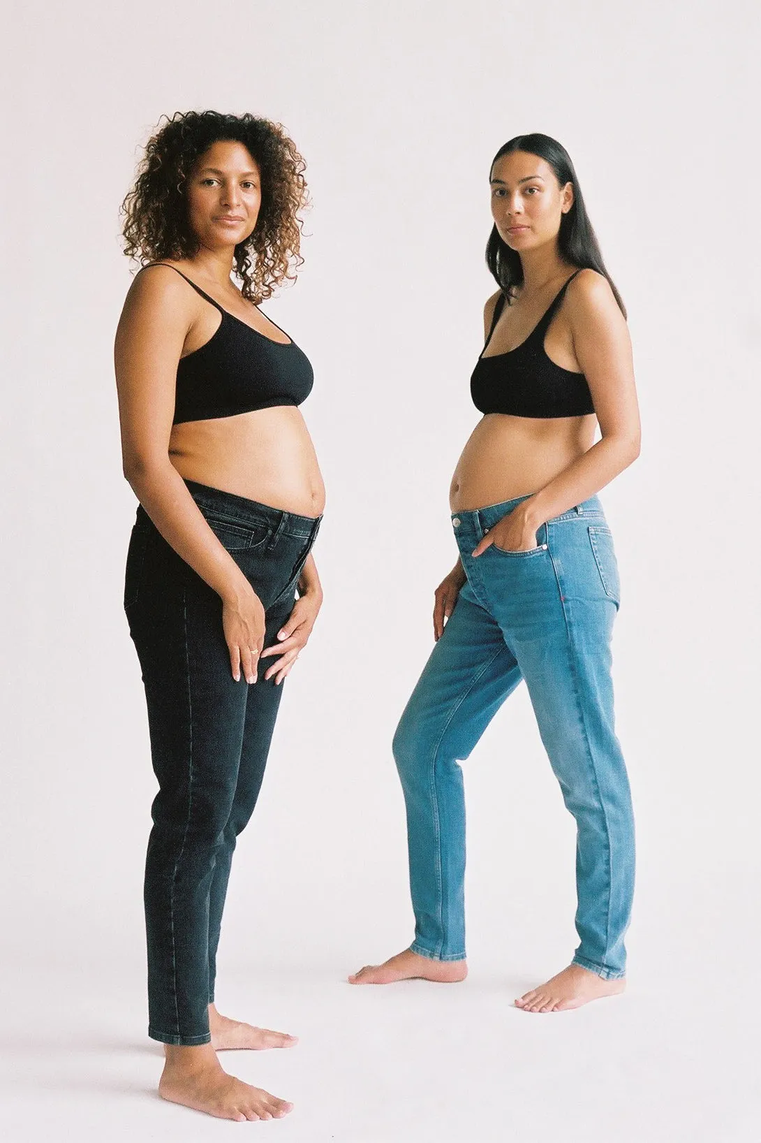 TMRW (To The Moon, Honey x TMRW) Hepburn Maternity Jeans - Original Black