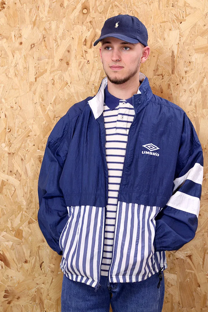 Umbro Vintage Seeing Stripes Windbreaker