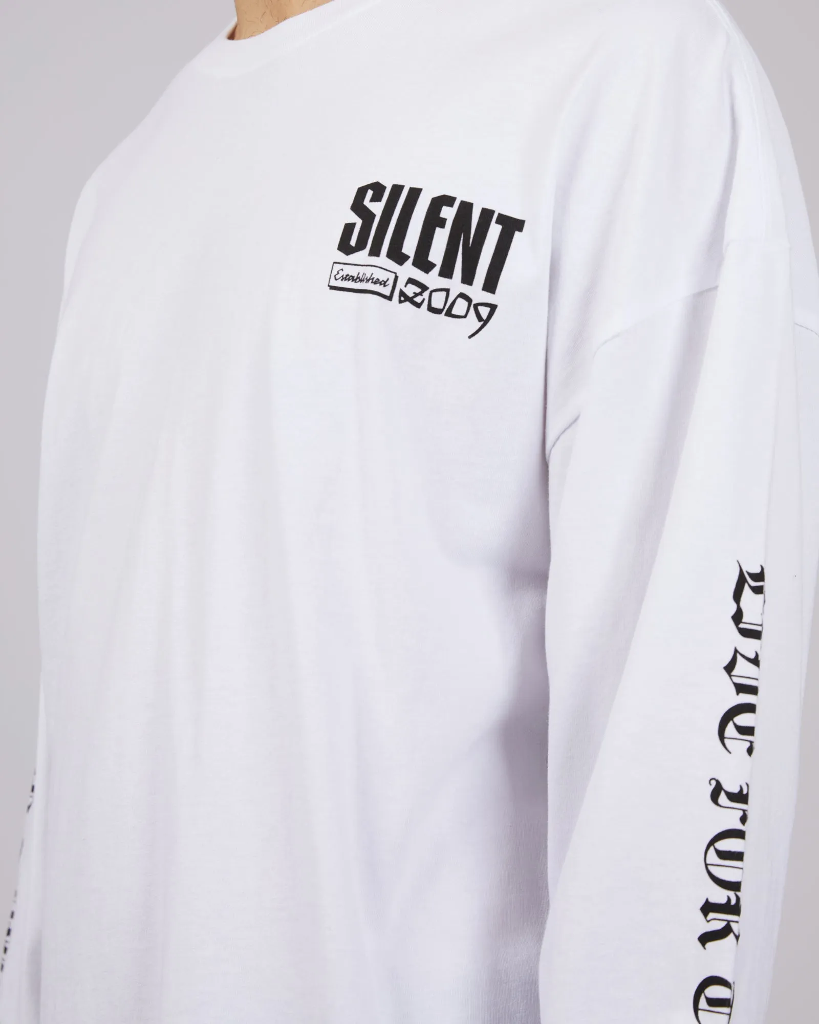 Uprising Long Sleeve White